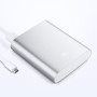 Внешний аккумулятор [Xiaomi] Power Bank 10400 mAh, silver, ORIGINAL