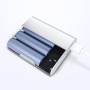Внешний аккумулятор [Xiaomi] Power Bank 10400 mAh, silver, ORIGINAL