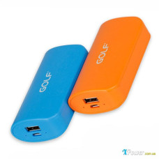 Внешний аккумулятор [GOLF] Power Bank GF-210 5200 mAh, orange