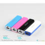 Внешний аккумулятор [GOLF] Power Bank GF-801 2600 mAh, white+blue