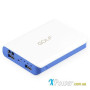 Внешний аккумулятор [GOLF] Power Bank GF-804 10400 mAh,white+blue