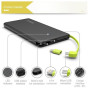 Внешний аккумулятор [Pineng] Power Bank 5000 mAh PN-952, black