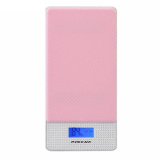 Внешний аккумулятор [Pineng] Power Bank 10000 mAh PN-993, pink