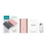 Внешний аккумулятор [Romoss] 10000 mAh Ace Dual USB, pink