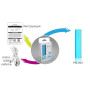 Внешний аккумулятор [Pineng] Power Bank 2500 mAh PN-921, white