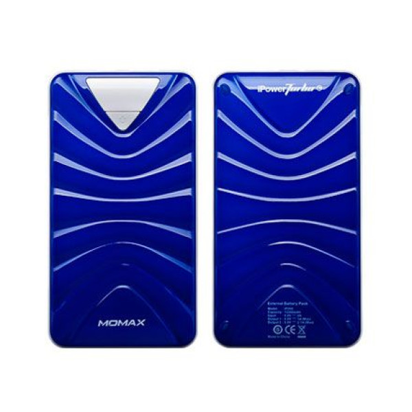 Внешний аккумулятор [Momax] Power Bank 13200 mAh iPower Turbo C, blue