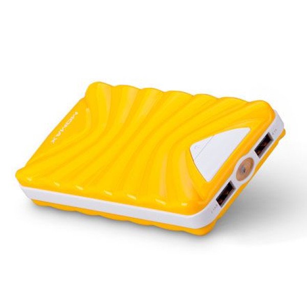 Внешний аккумулятор [Momax] Power Bank 13200 mAh iPower Turbo C, yellow