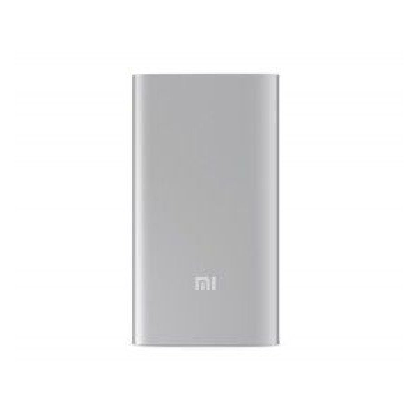 Внешний аккумулятор [Xiaomi] Mi Power Bank 5000 mAh, silver, ORIGINAL