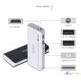 Внешний аккумулятор [GOLF] Power Bank GF-205 13000 mAh, white+grey