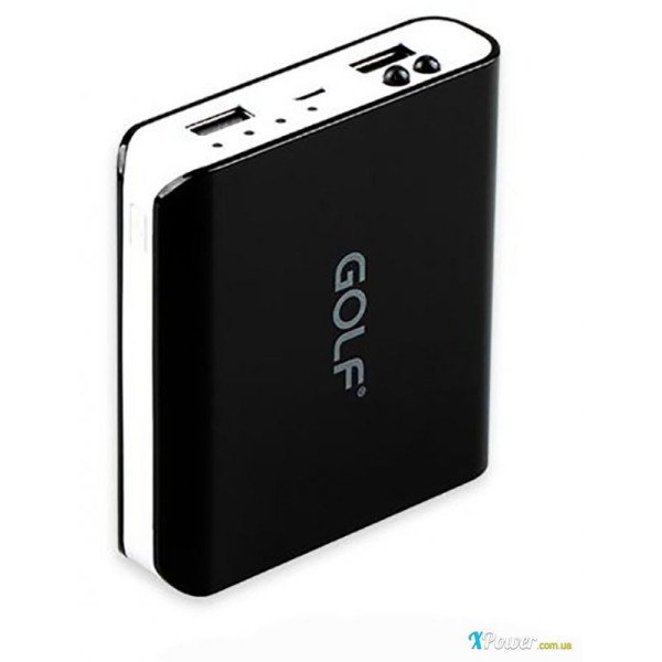 Внешний аккумулятор [GOLF] Power Bank GF-803 7800 mAh, black