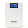 Внешний аккумулятор [GOLF] Power Bank GF-LCD01 10400 mAh, white