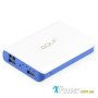 Внешний аккумулятор [GOLF] Power Bank GF-804 10400 mAh,white+blue