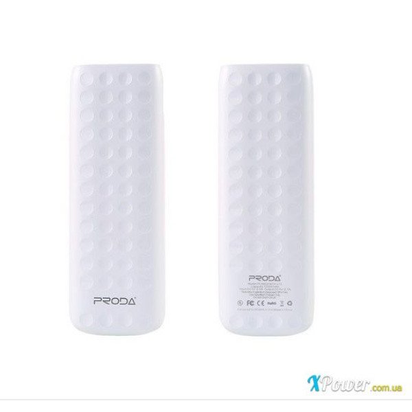 Внешний аккумулятор [Remax] Power Bank 12000 mAh Proda Lovely, white