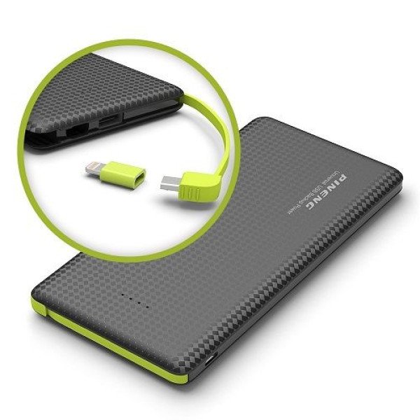 Внешний аккумулятор [Pineng] Power Bank 5000 mAh PN-952, black