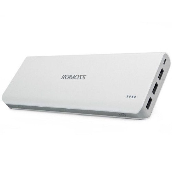 Внешний аккумулятор [Romoss] Power Bank  25000 mAh Sense 9, white