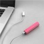 Внешний аккумулятор [Pineng] Power Bank 2500 mAh PN-921, pink