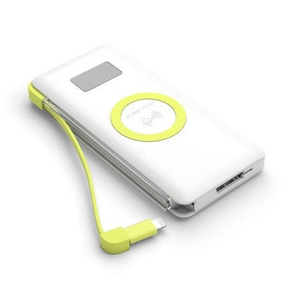 Внешний аккумулятор [Pineng] Power Bank 10000 mAh PN-888 Quick Charge 3.0 Qi Wireless 