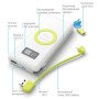 Внешний аккумулятор [Pineng] Power Bank 10000 mAh PN-888 Quick Charge 3.0 Qi Wireless 