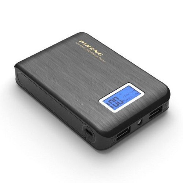 Внешний аккумулятор [Pineng] Power Bank 10000 mAh PN-928, black