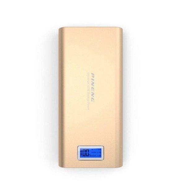 Внешний аккумулятор [Pineng] Power Bank 20000 mAh PN-989, gold