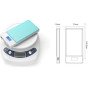 Внешний аккумулятор [Pineng] Power Bank 10000 mAh PN-993, blue