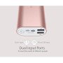Внешний аккумулятор [Romoss] 10000 mAh Ace Dual USB, pink