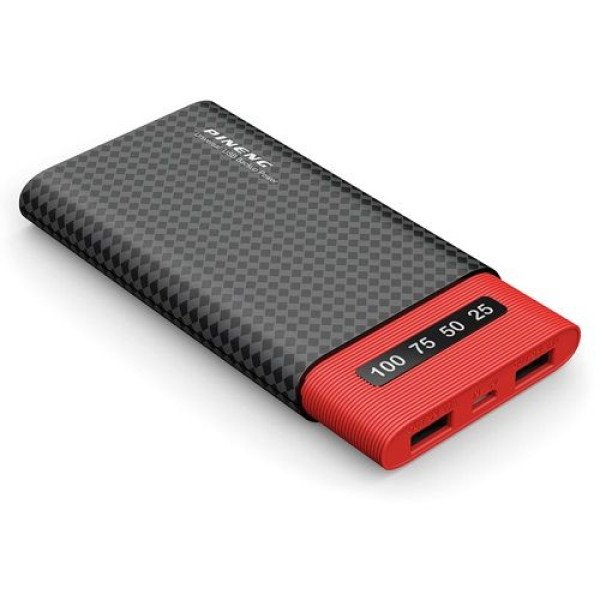 Внешний аккумулятор [Pineng] Power Bank 10000 mAh PN-981, black