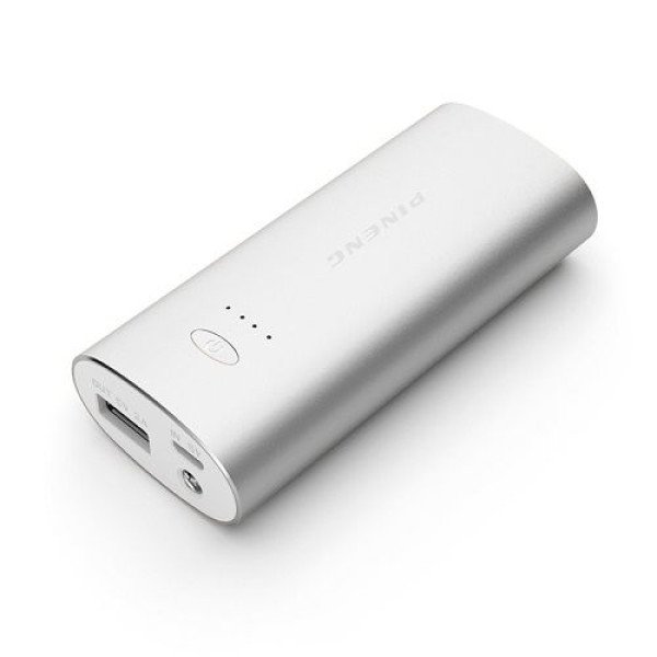 Внешний аккумулятор [Pineng] Power Bank 5000 mAh PN-926, silver