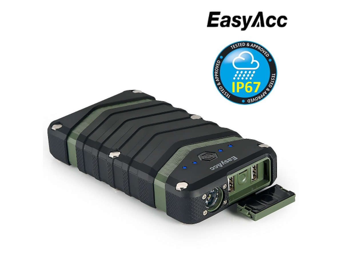 Обзор внешнего аккумулятора EasyAcc 20000 mah Outdoor
